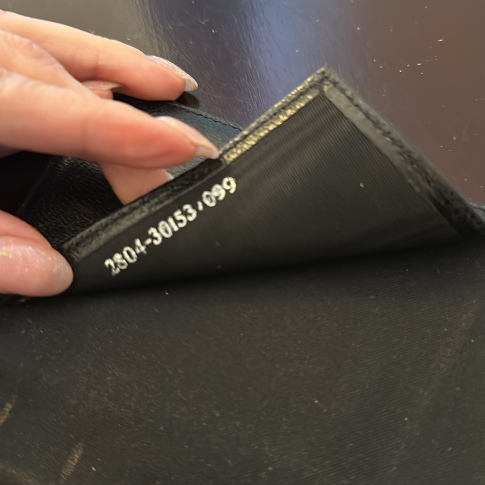 Fendi black 6 ring agenda with Fendi pencil! Authentic ! Silver hardware! - Picture 4 of 10